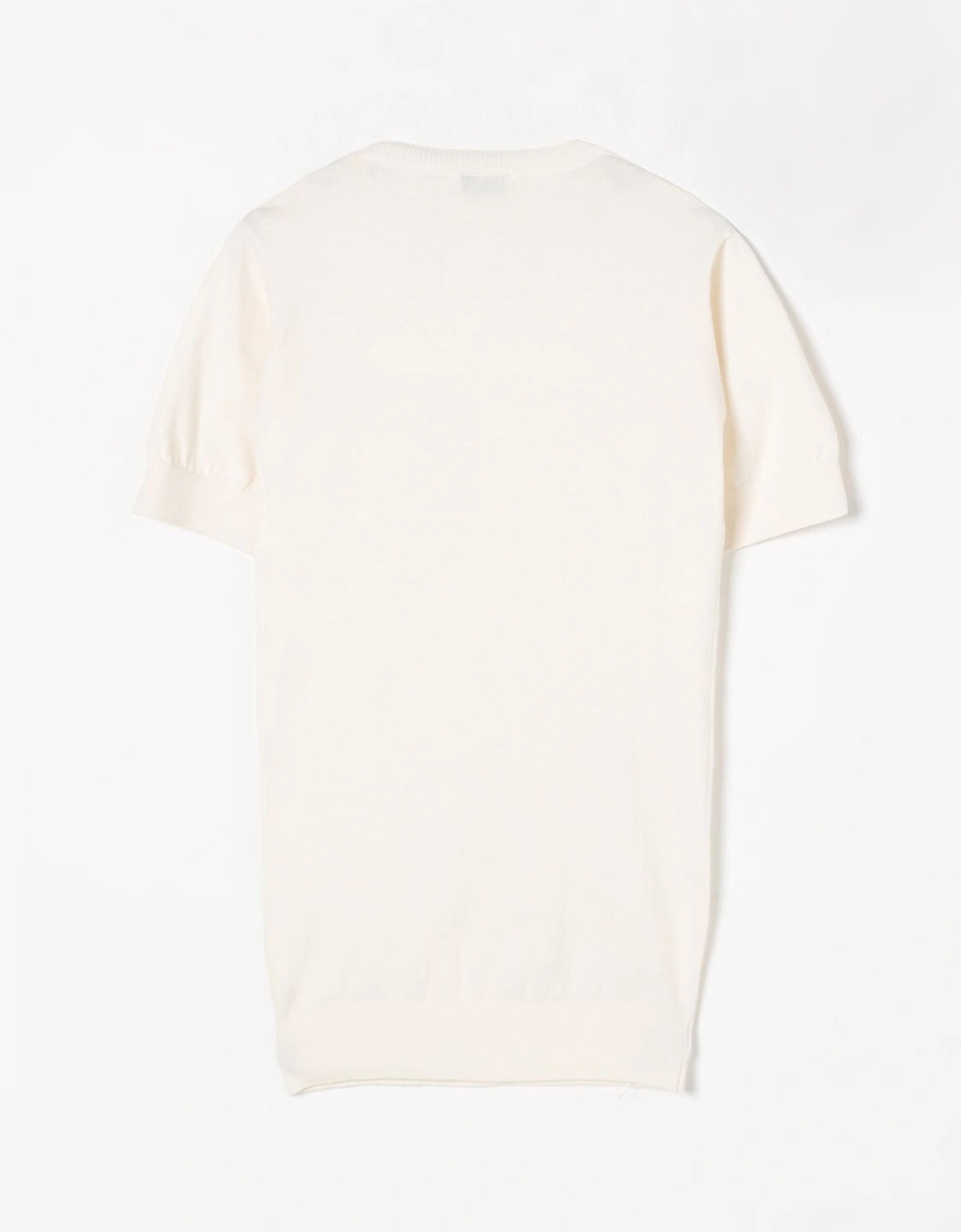 Embroidered Logo Short Sleeve Top