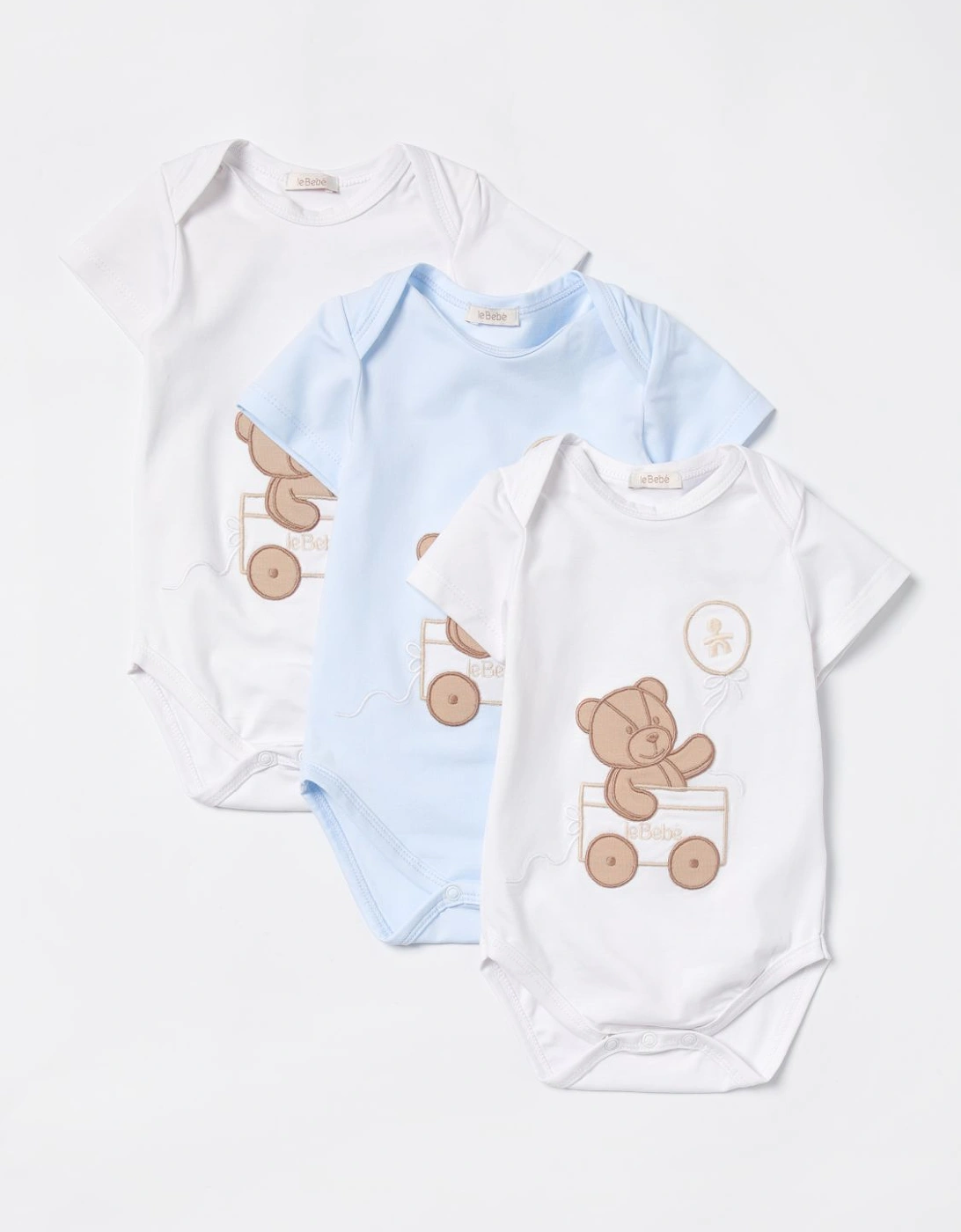 Baby Bodysuit Teddy Bear Design, 4 of 3