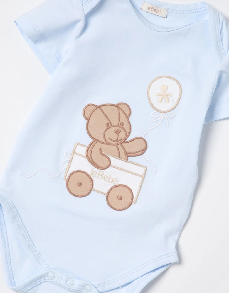 Baby Bodysuit Teddy Bear Design
