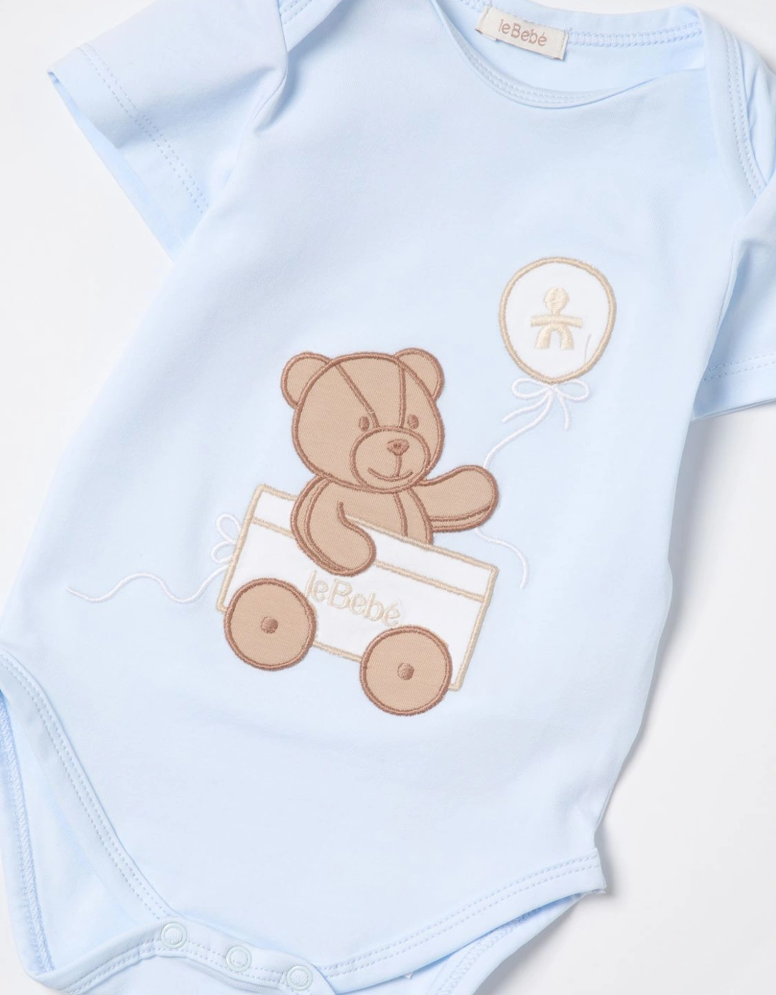 Baby Bodysuit Teddy Bear Design