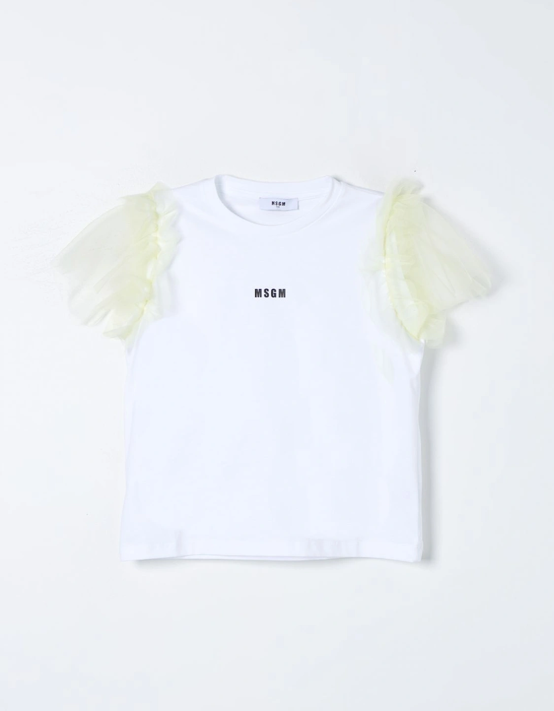 Girls Tulle Sleeve Top, 4 of 3