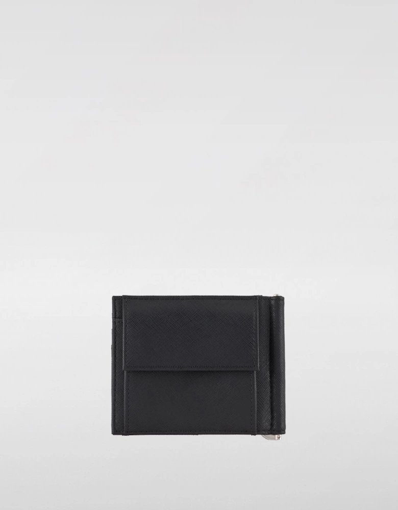 Leather Money Clip Wallet