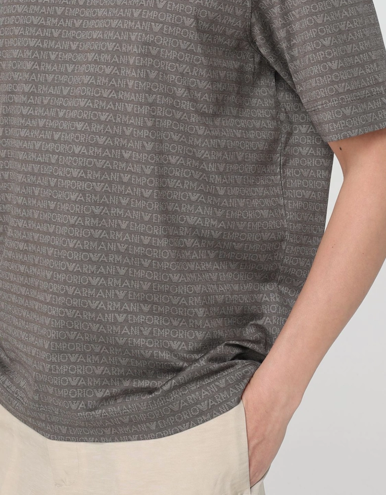 AllOver Logo Print TShirt
