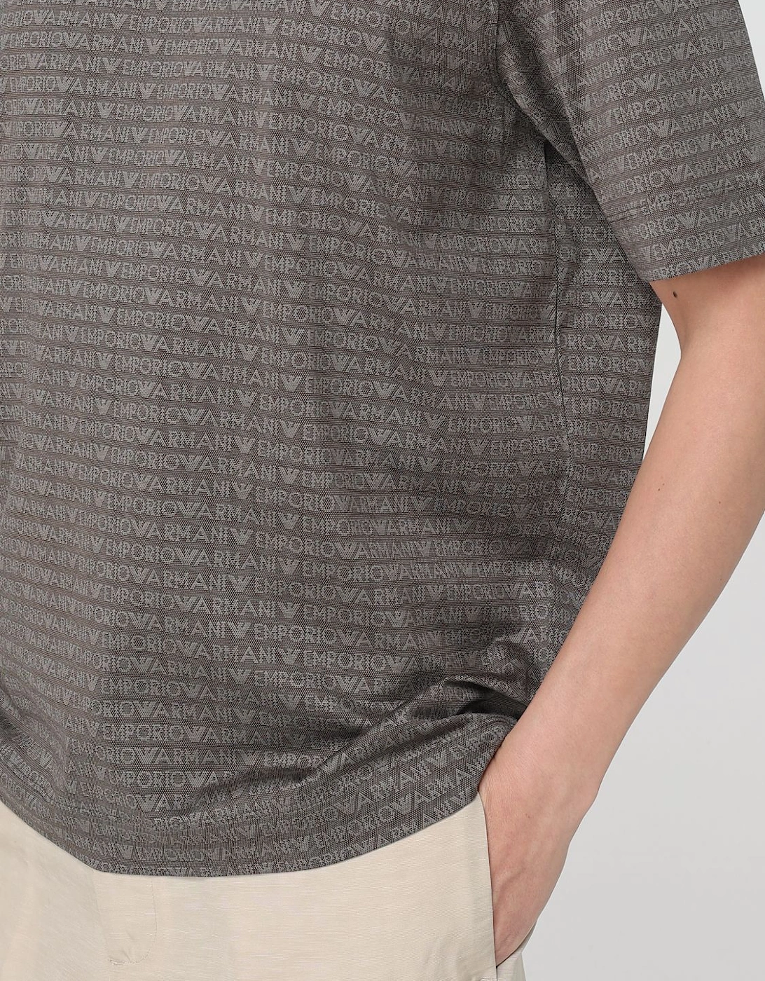AllOver Logo Print TShirt