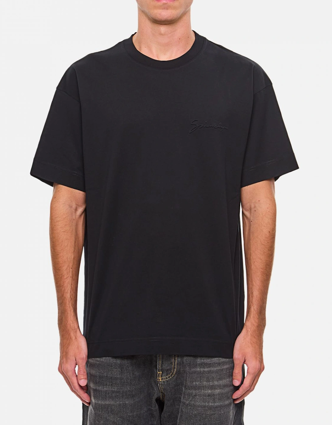 Embroidered Logo Tee
