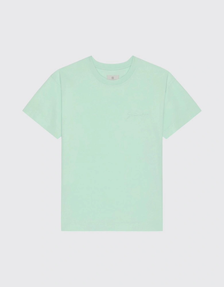 Embroidered Logo Tee