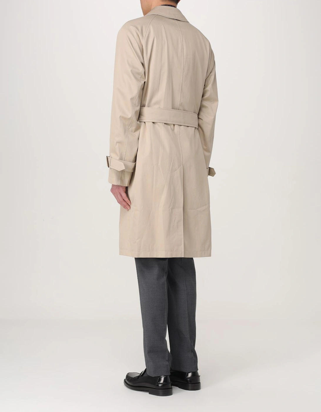 Belted Trench Coat Classic Design