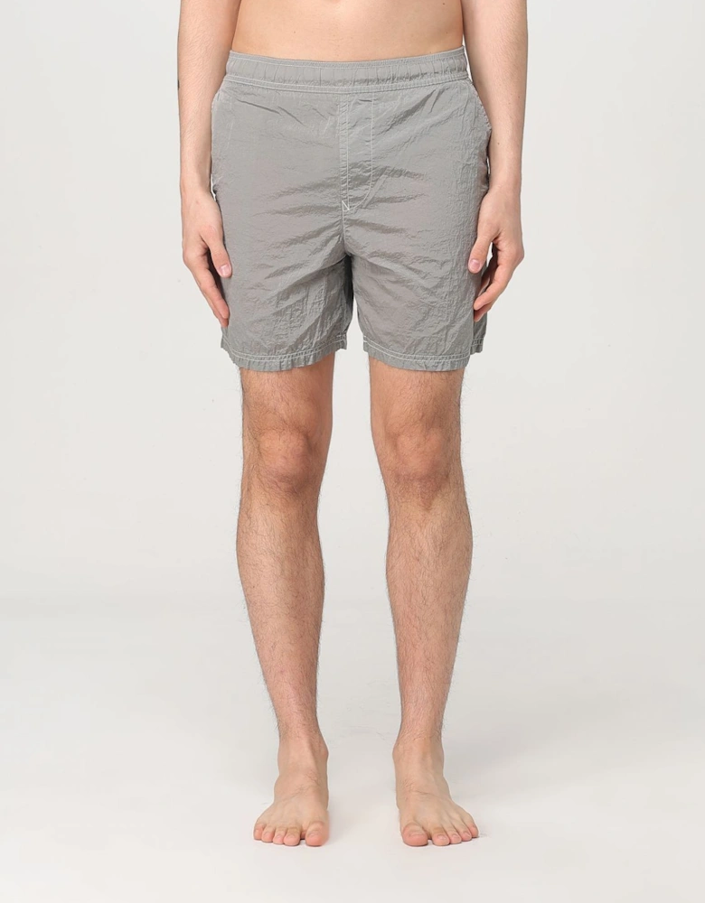 Nylon Metal Swim Shorts Relaxed Fit