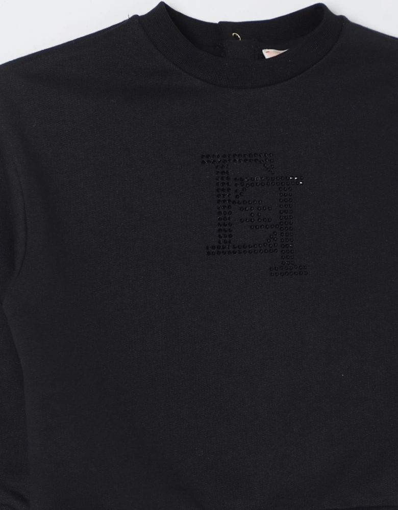 Girls Rhinestone Sweatshirt