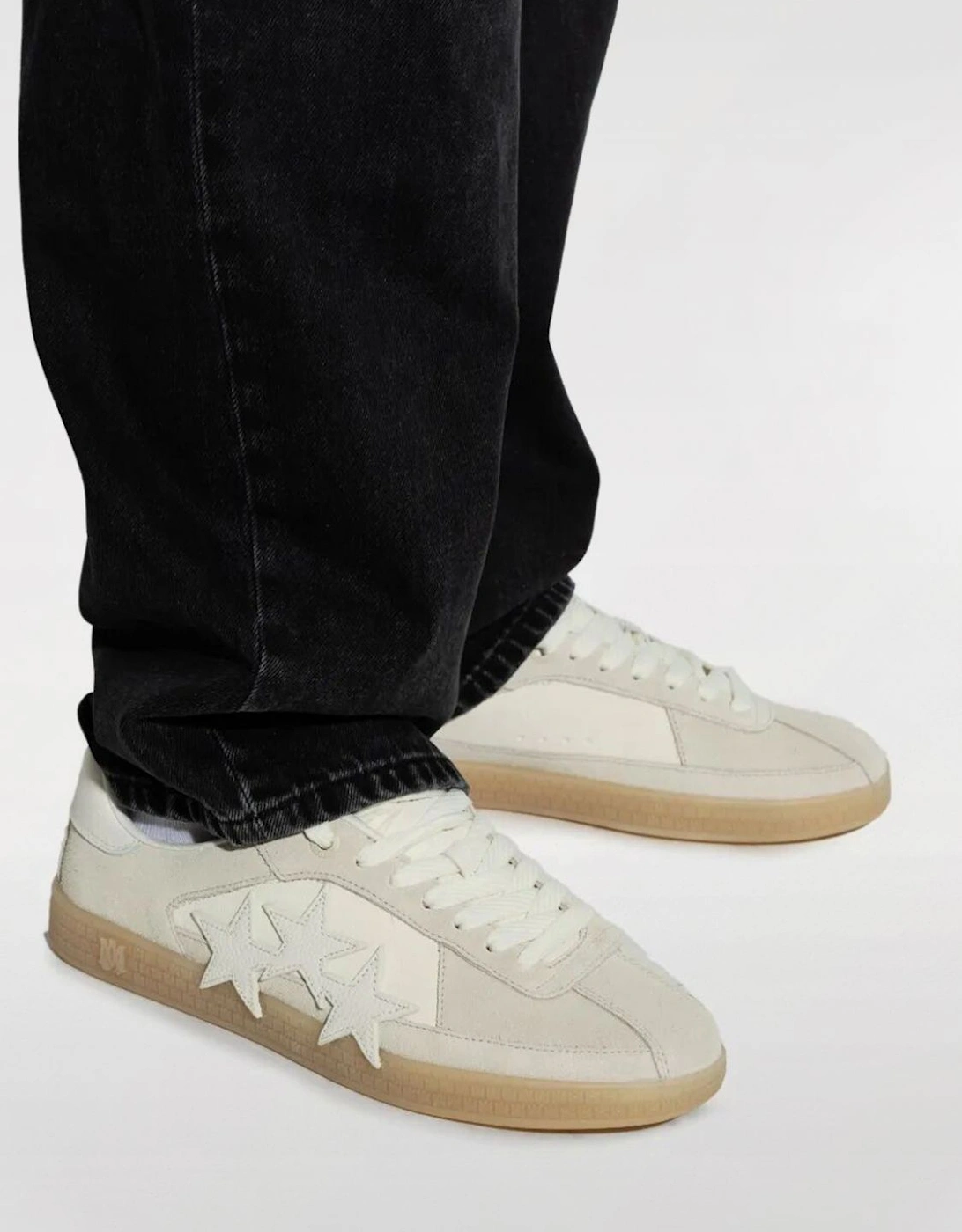 Triple Star Low Top Suede Sneakers