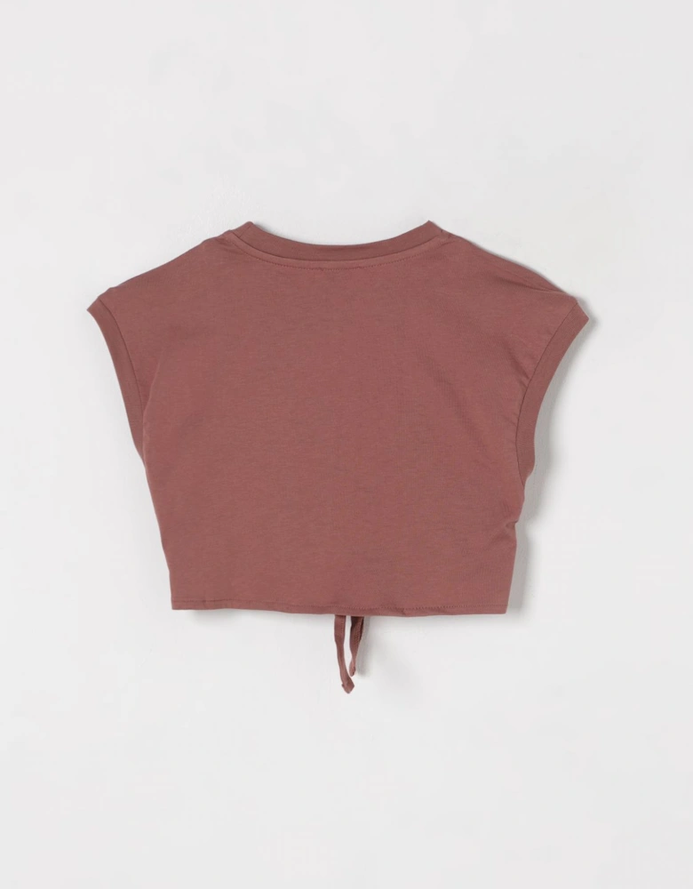 TieFront Embroidered Top