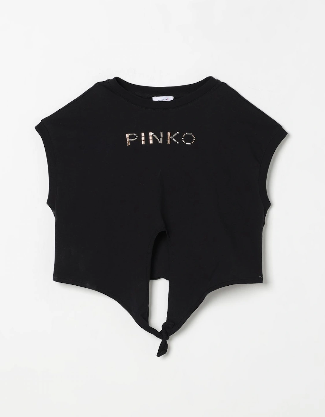 TieFront Embroidered Top