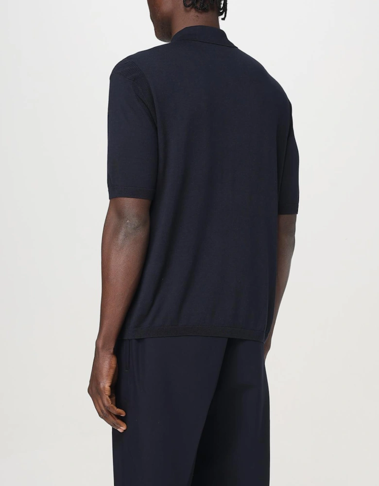 Short Sleeve Zip Polo Shirt