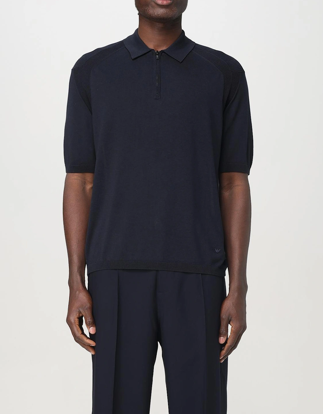 Short Sleeve Zip Polo Shirt, 7 of 6