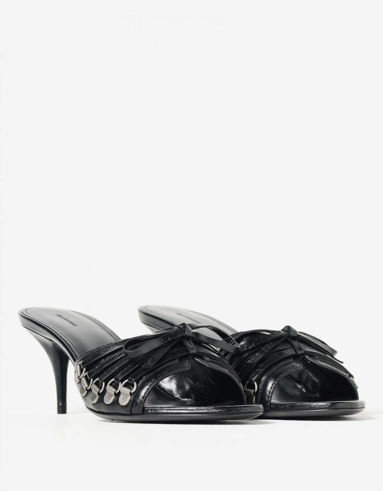 Knife Pumps Heels Knotted Design