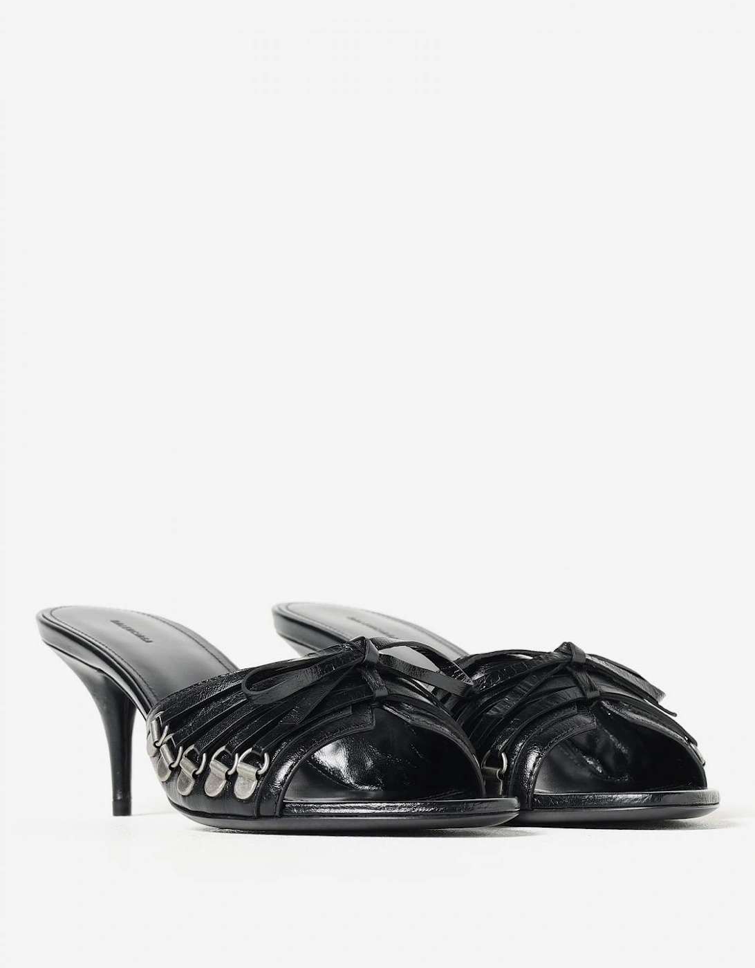 Knife Pumps Heels Knotted Design