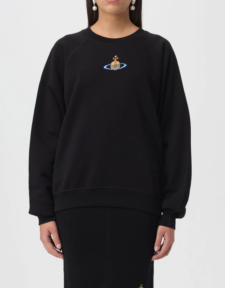 Orb Sweatshirt Crew Neck Embroidered