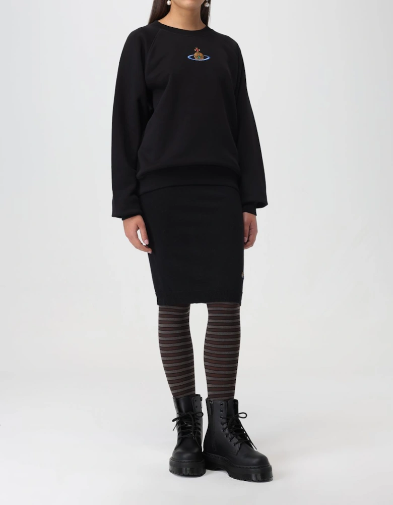Orb Sweatshirt Crew Neck Embroidered