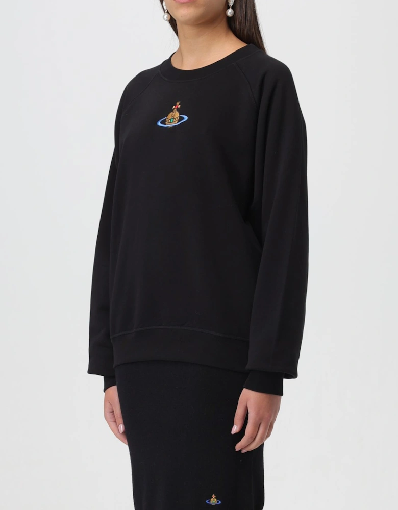 Orb Sweatshirt Crew Neck Embroidered