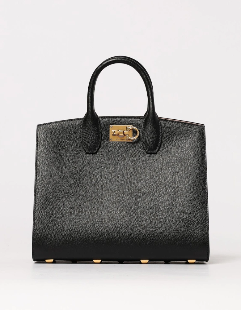 Studio Top Handle Bag Leather