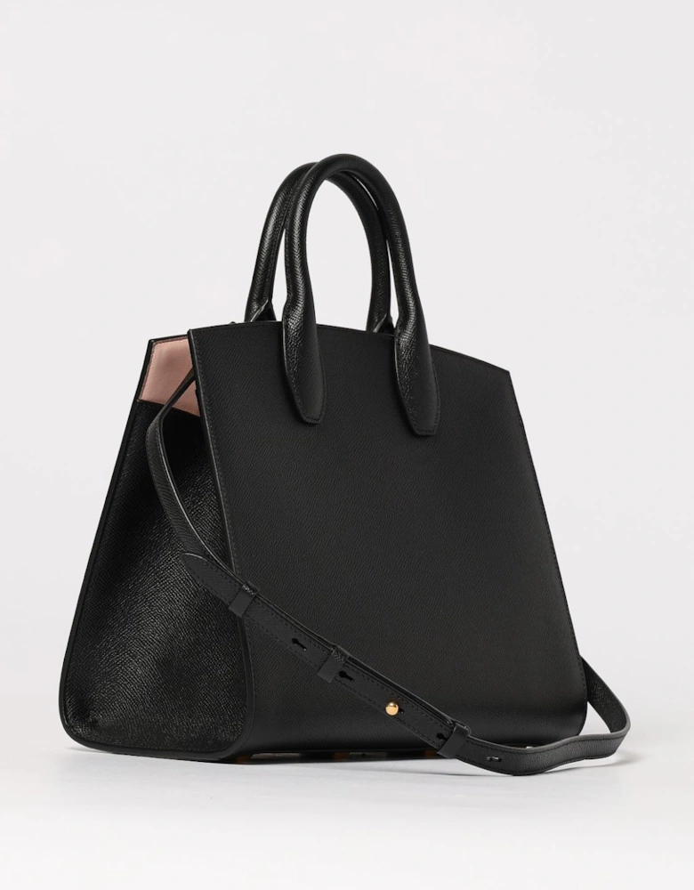 Studio Top Handle Bag Leather
