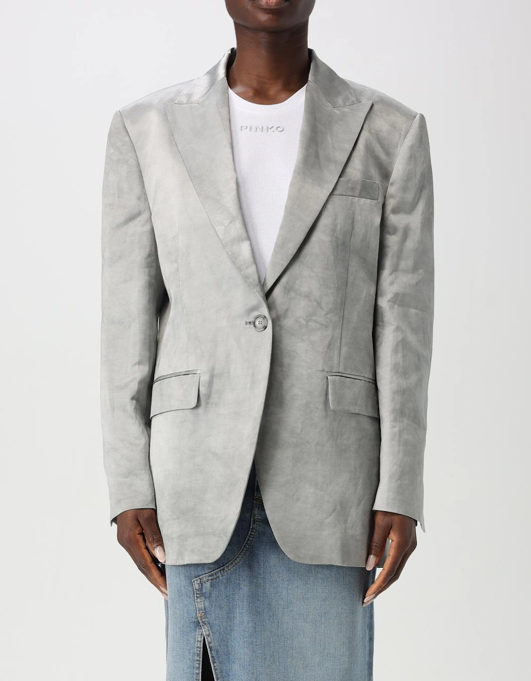 Relaxed Fit SingleBreasted Blazer, 6 of 5