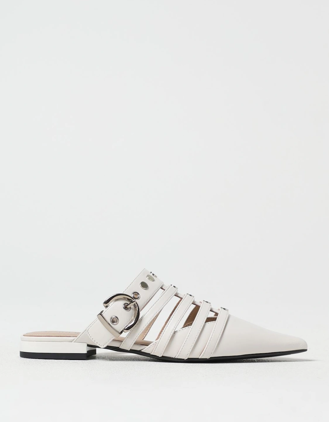 Pointed Toe Buckle Mule Flats, 4 of 3