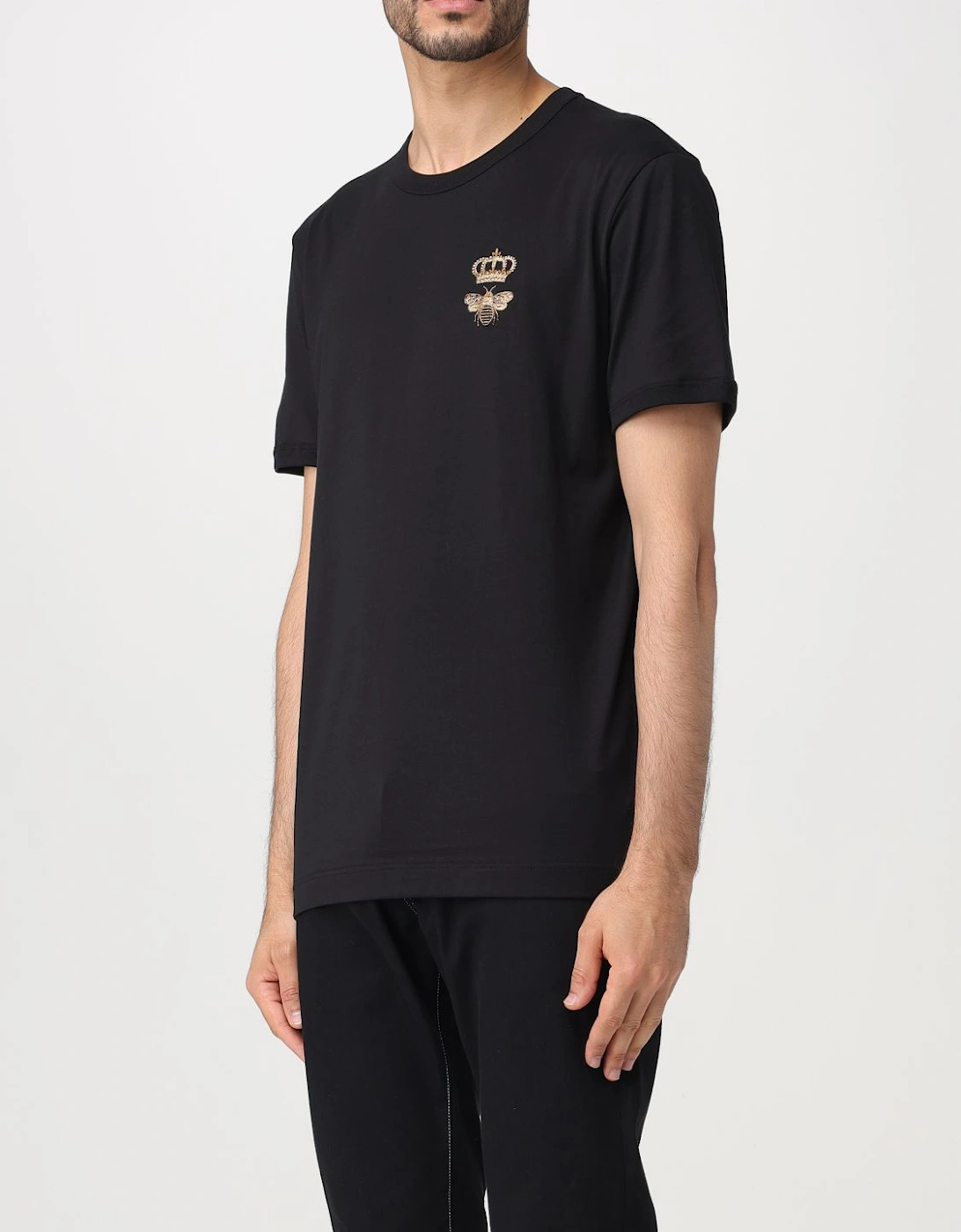 Bee Crown Embroidered Tee