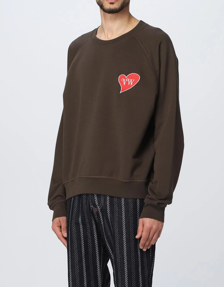 Heart Logo Crewneck Sweatshirt