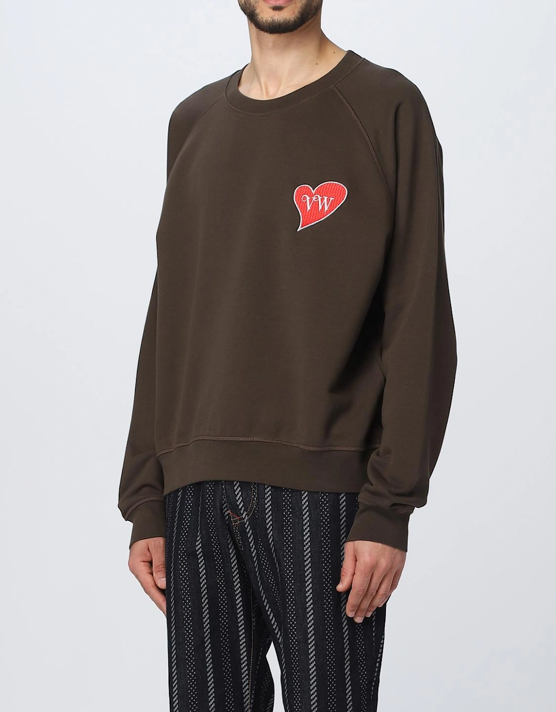 Heart Logo Crewneck Sweatshirt
