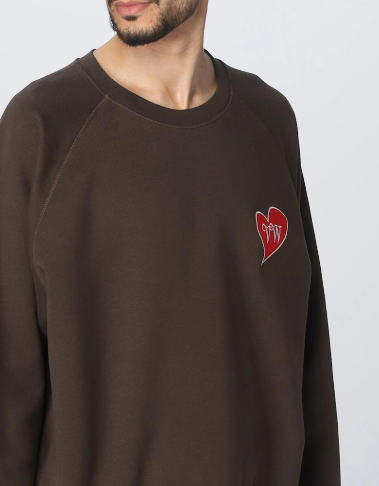 Heart Logo Crewneck Sweatshirt