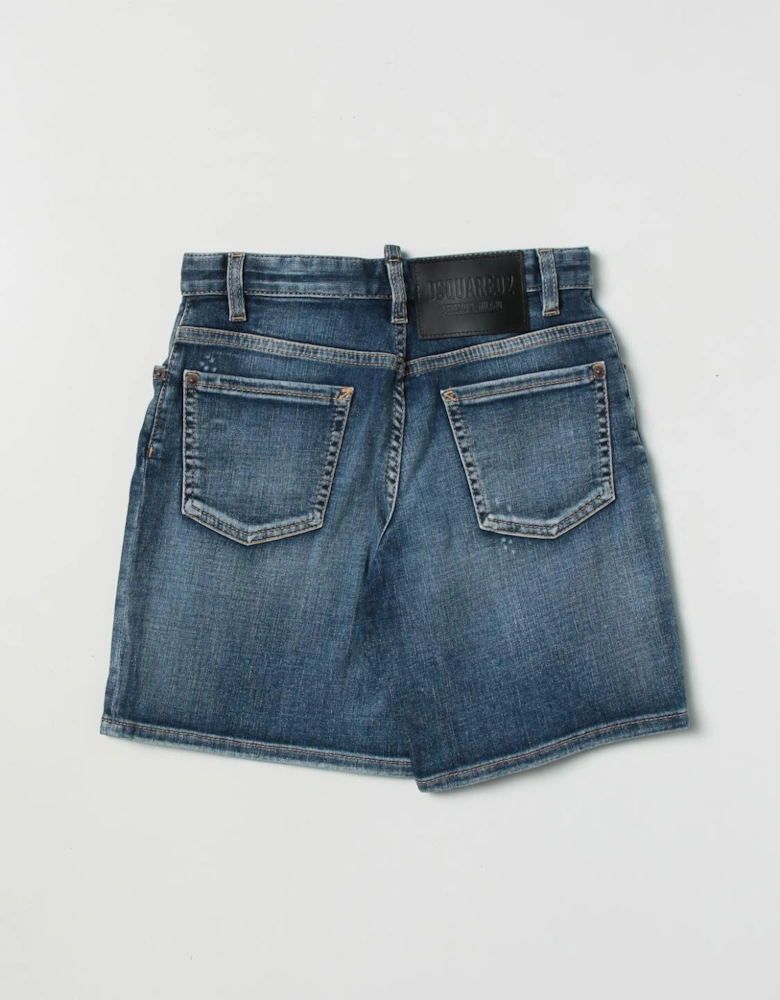 Denim Shorts Distressed