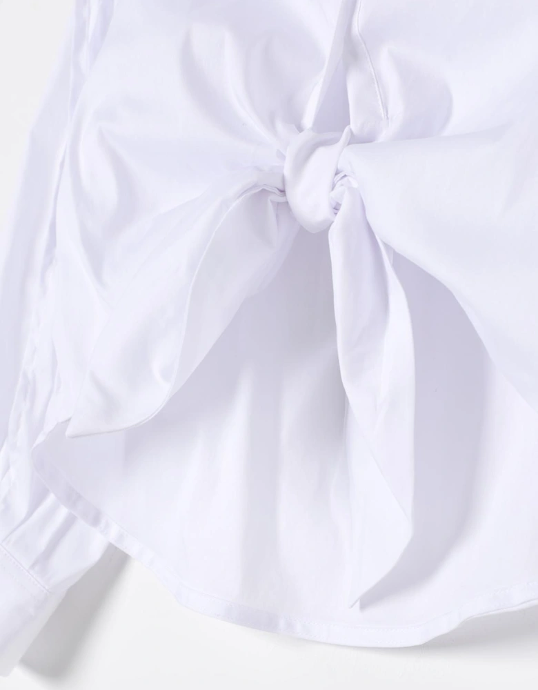TieFront Collared Shirt