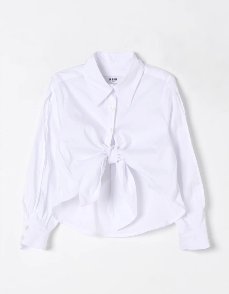 TieFront Collared Shirt