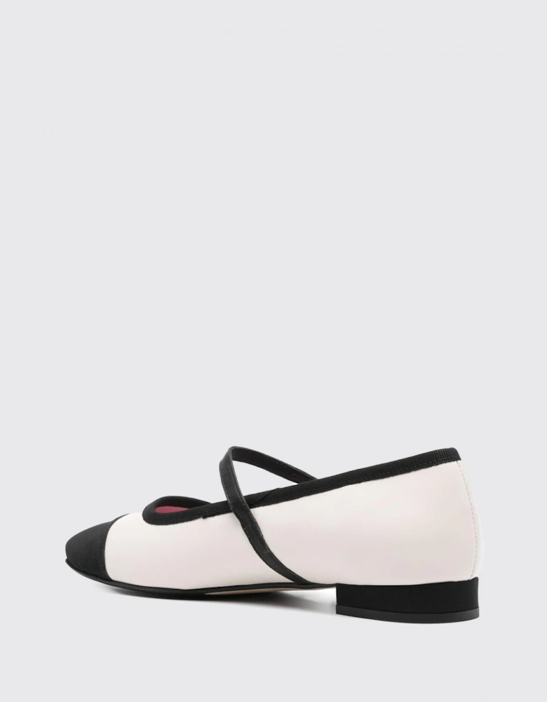 TwoTone Mary Jane Flats