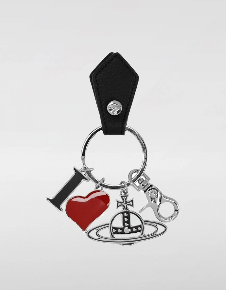 Orb Heart Keychain
