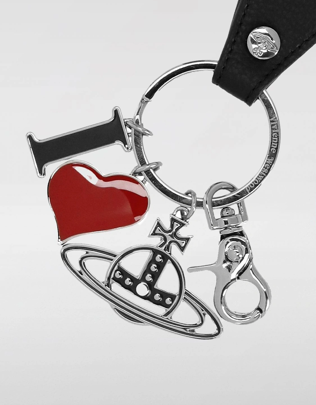 Orb Heart Keychain