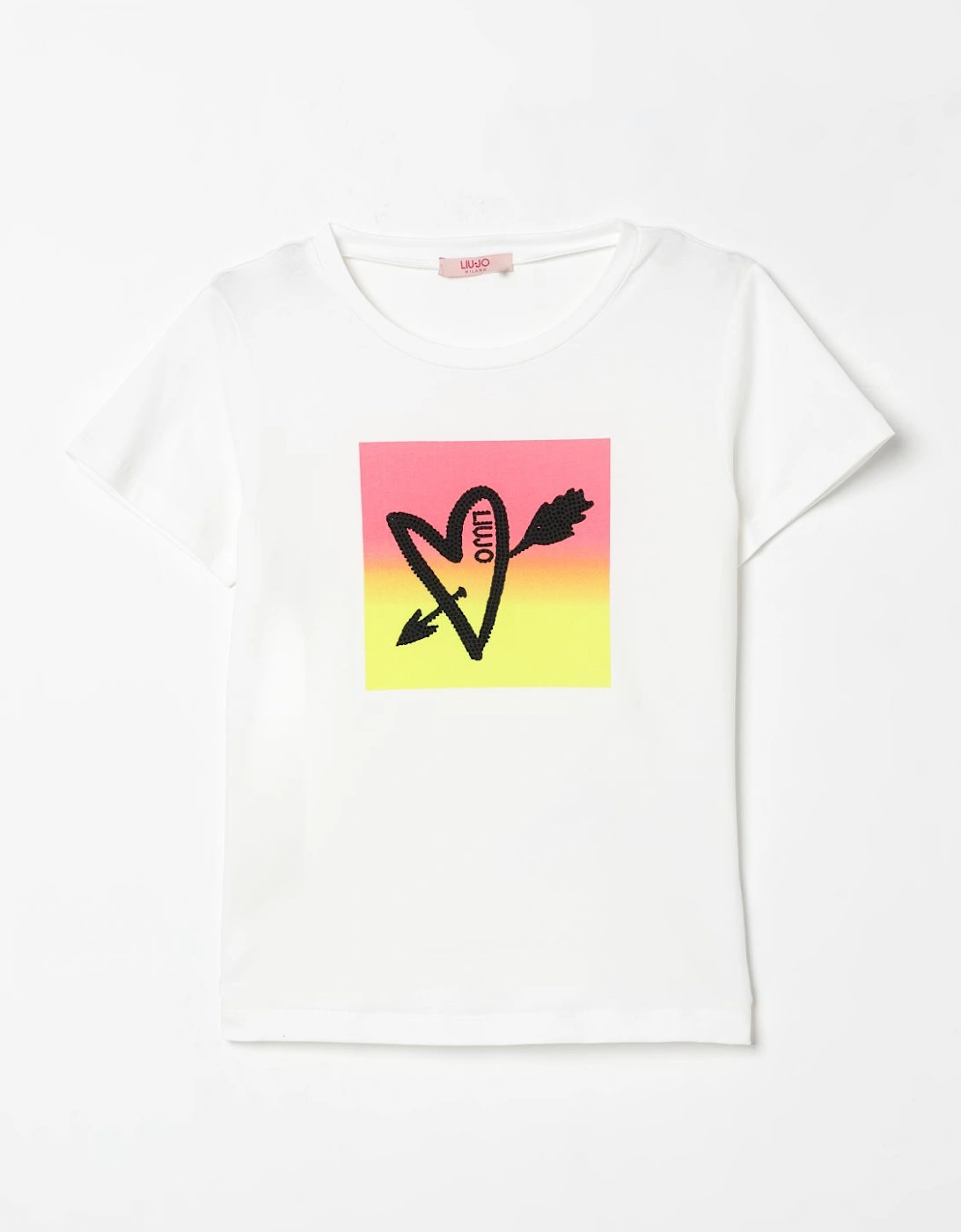 Girls Heart Graphic Tee, 3 of 2