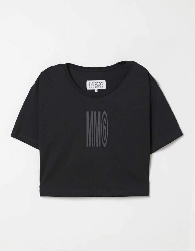 MM6 Crop Top Short Sleeves
