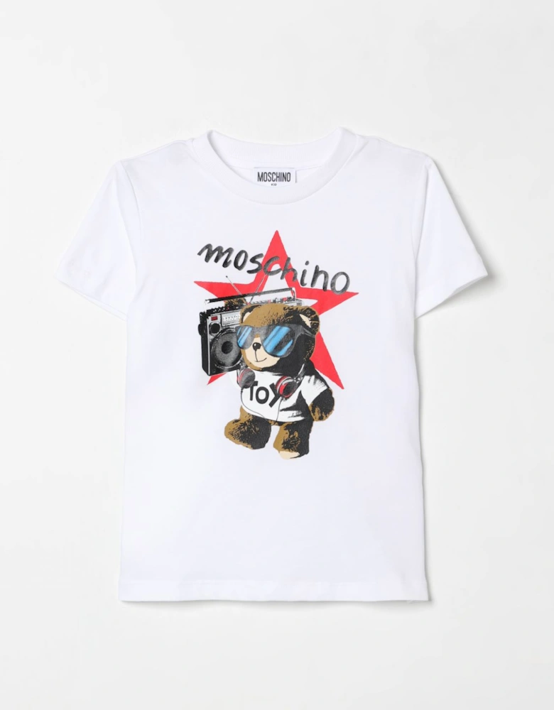 Teddy Bear Boombox Graphic Tee