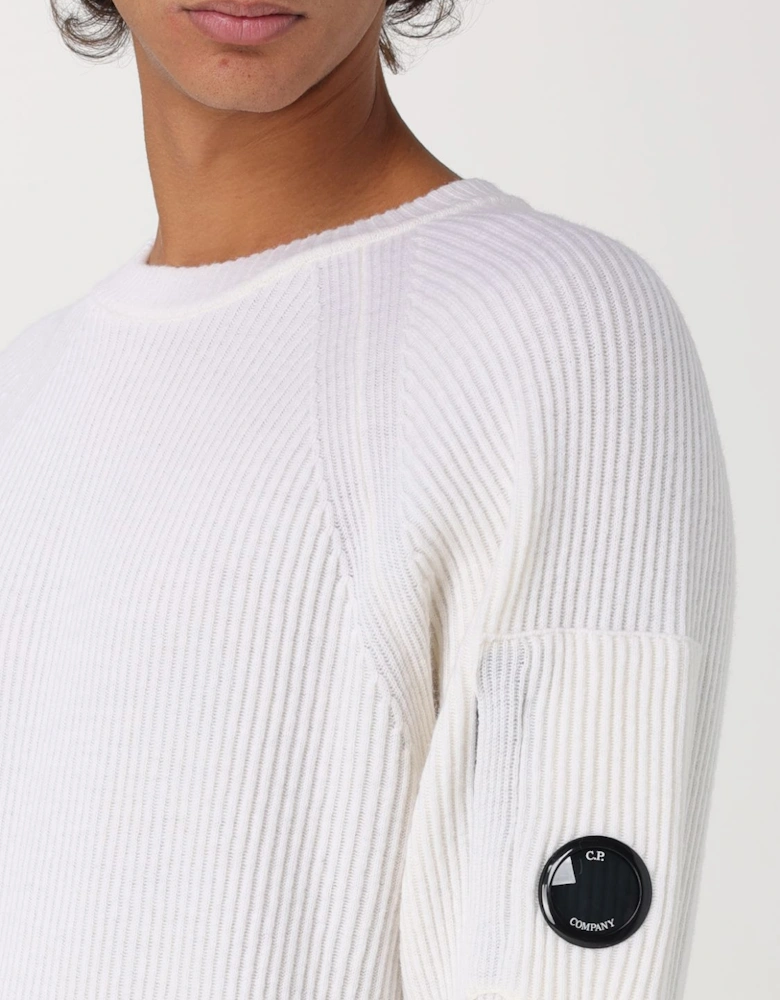 Ribbed Goggle Knit Sweater