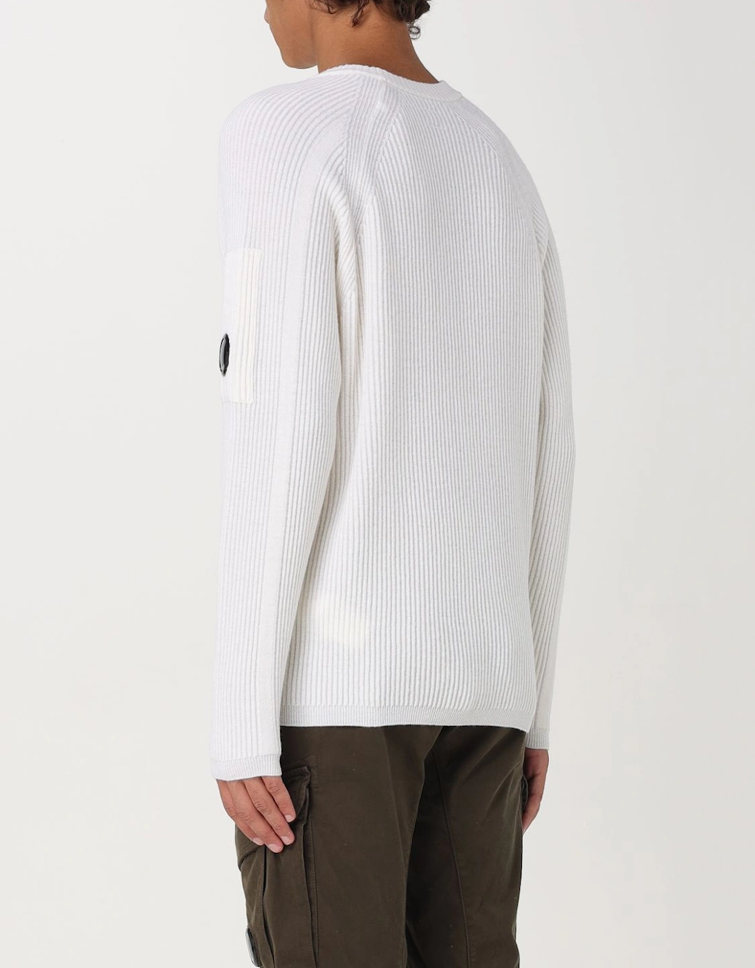 Ribbed Goggle Knit Sweater
