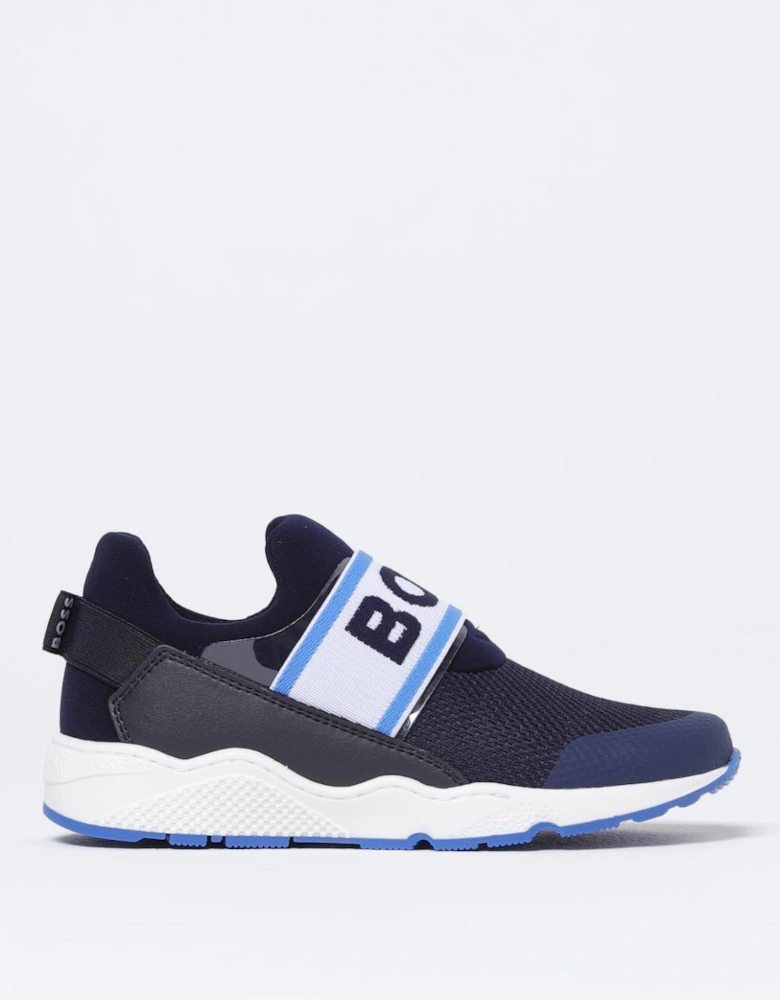 SlipOn Sneakers Boss Logo Band