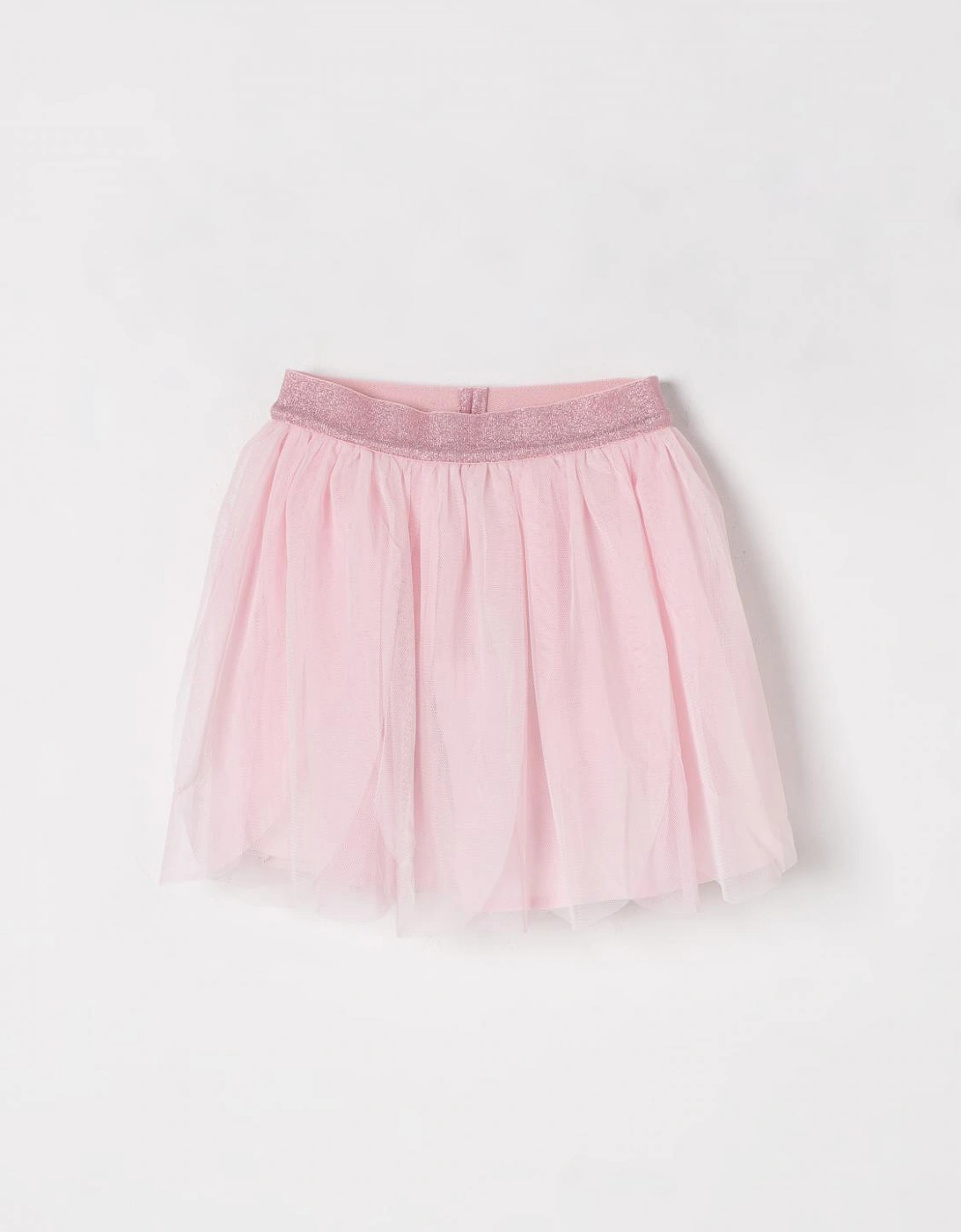 Girls Tulle Skirt Glittery Waistband, 6 of 5