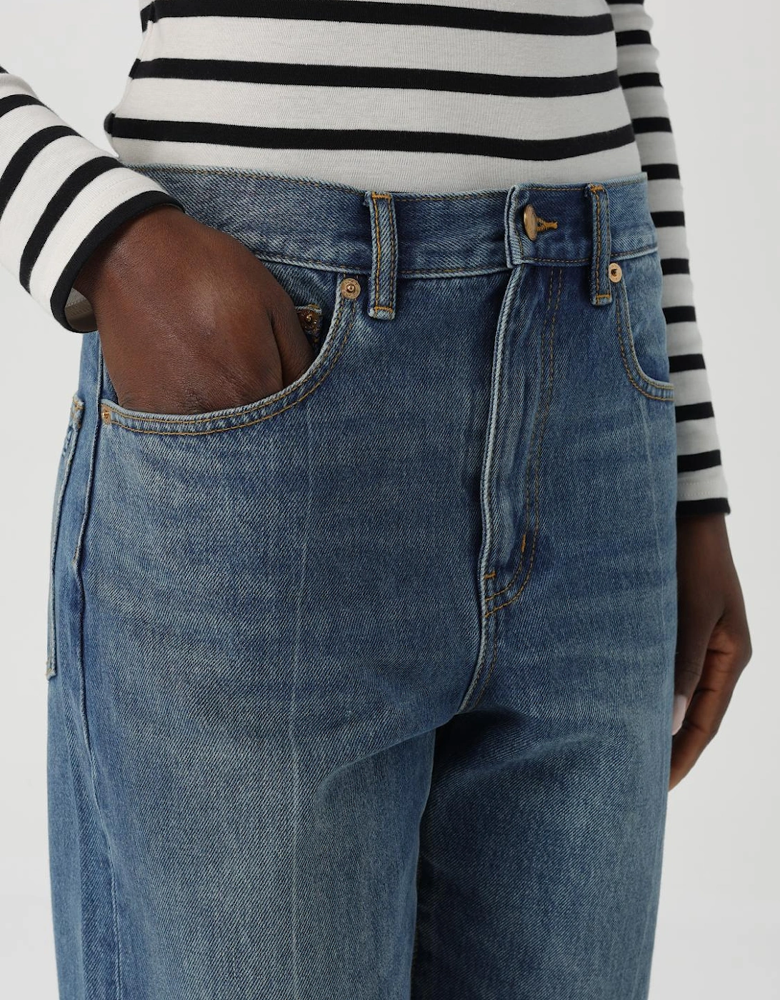 Straight Leg Jeans