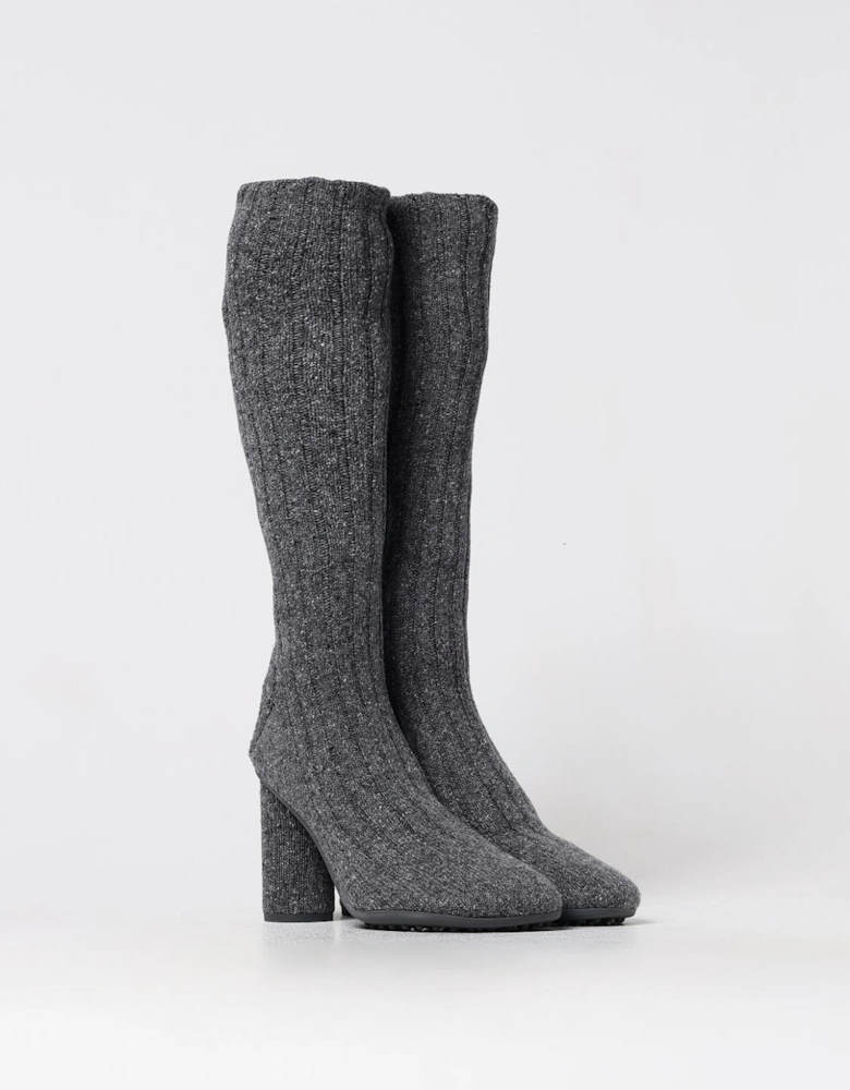 Knitted Wool Stretch Boot
