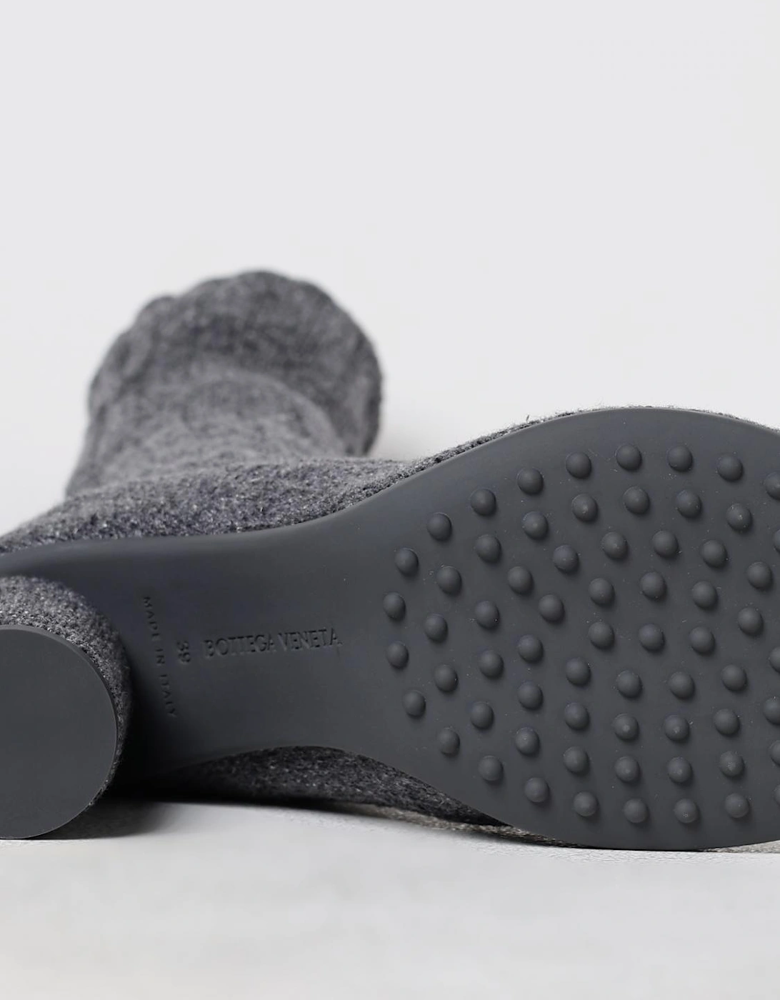 Knitted Wool Stretch Boot