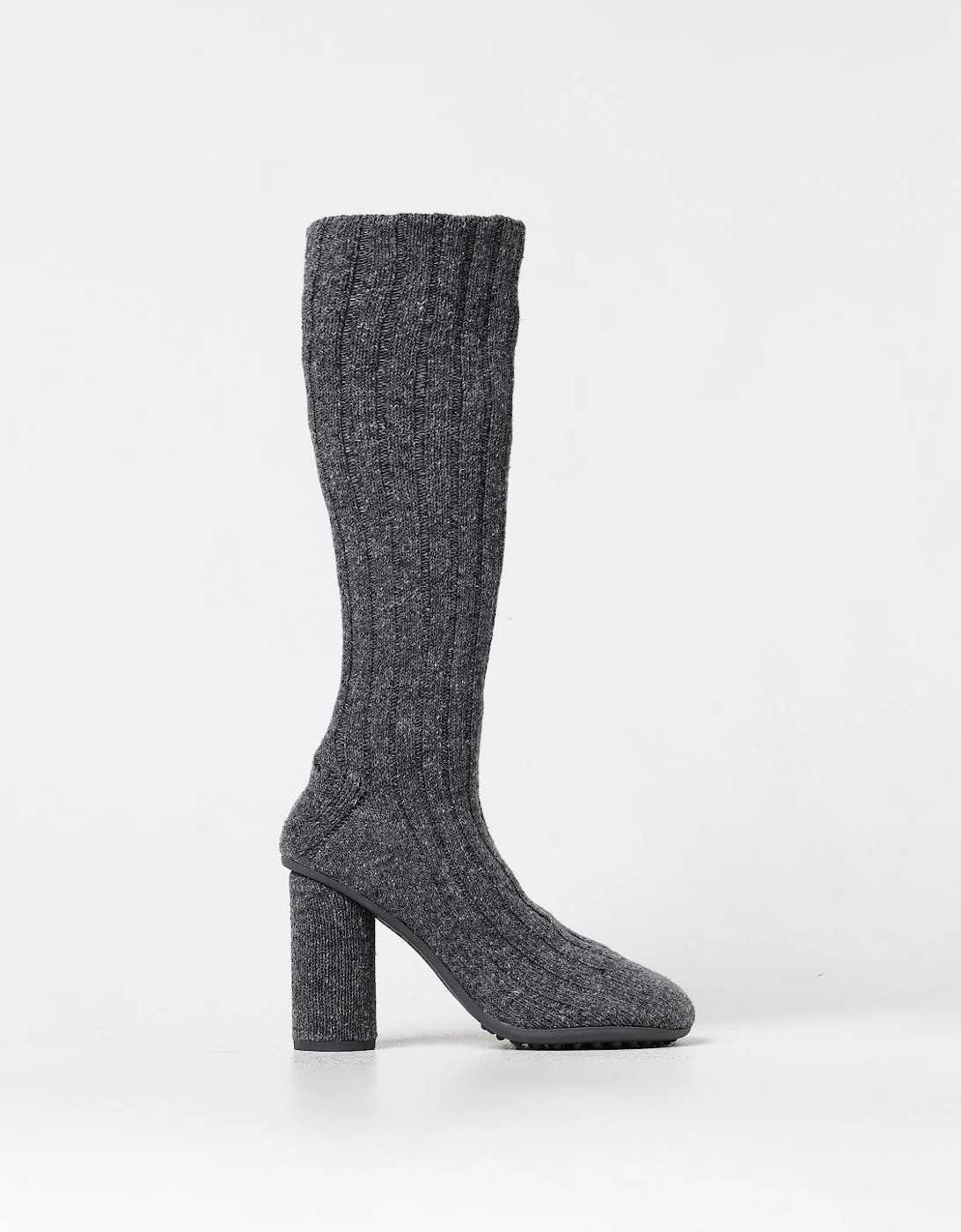 Knitted Wool Stretch Boot, 5 of 4