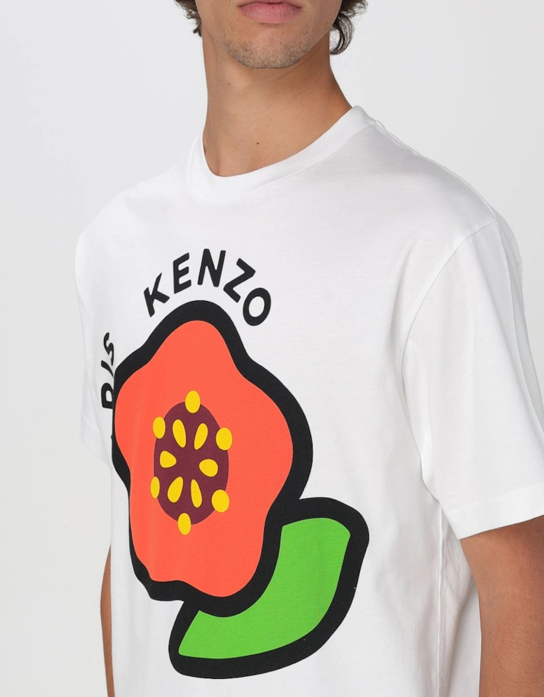 Flower Graphic Tee Short Sleeve
