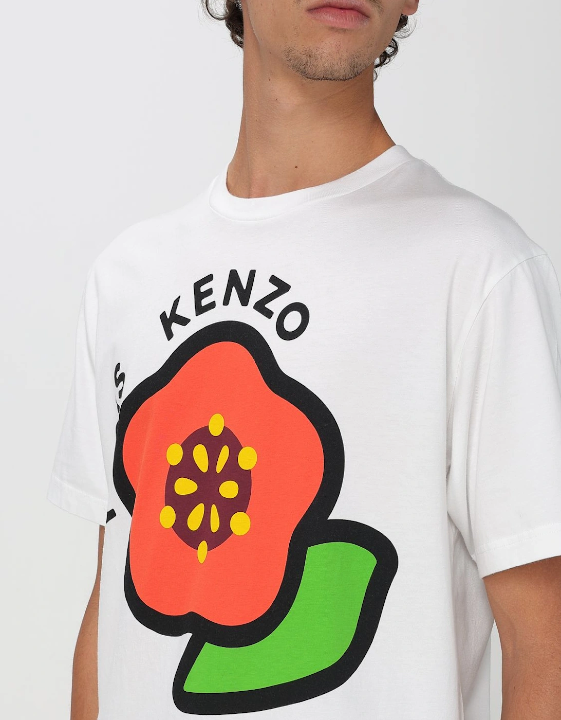 Flower Graphic Tee Short Sleeve